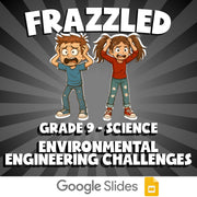Environmental Engineering Challenges FRAZZLED Science Game - No Prep Grade 9