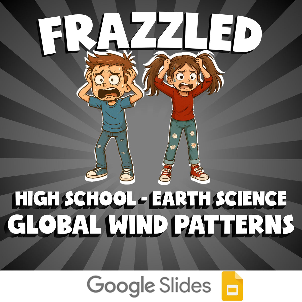 Global Wind Patterns FRAZZLED Game - No Prep Earth Science Review Activity