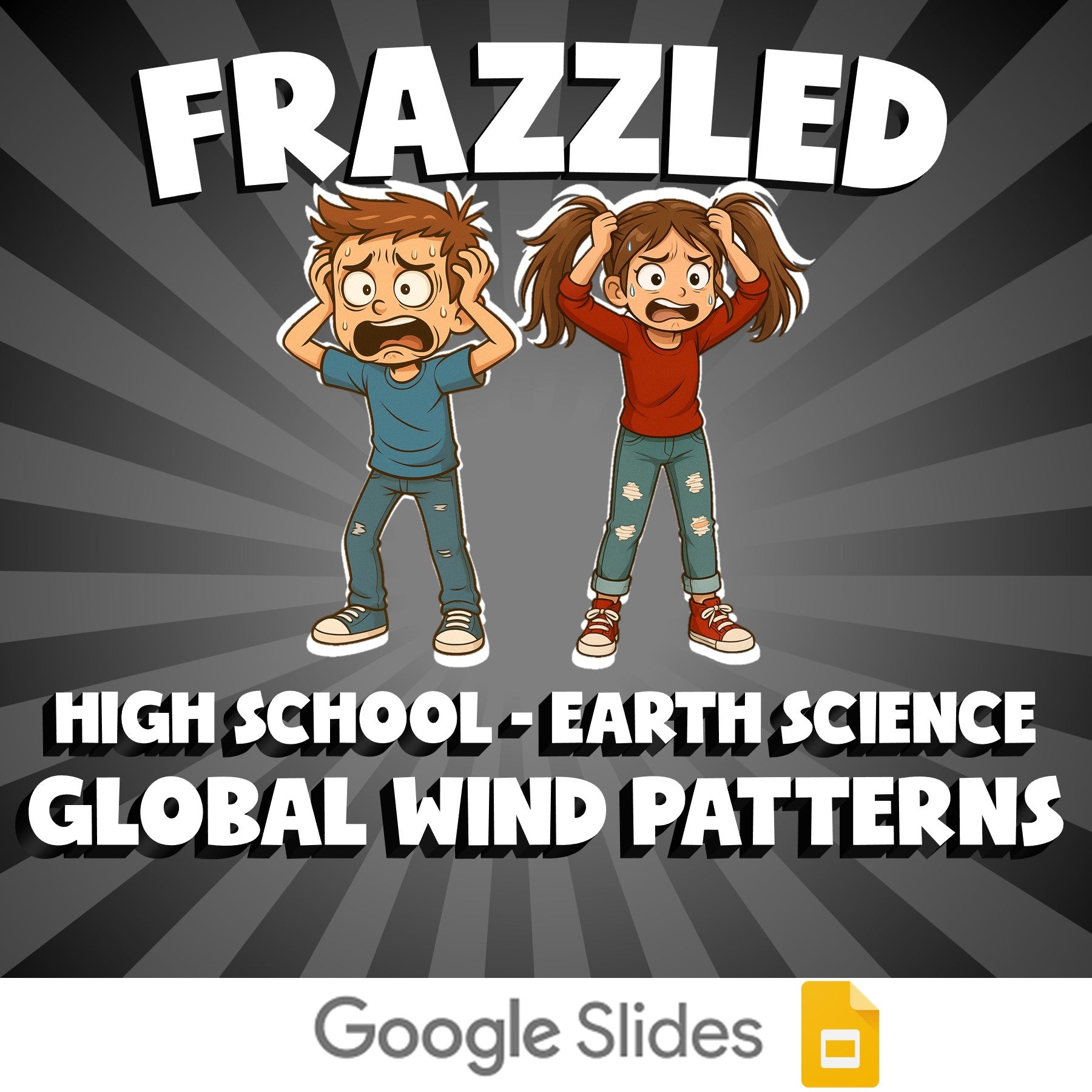 Global Wind Patterns FRAZZLED Game - No Prep Earth Science Review Activity