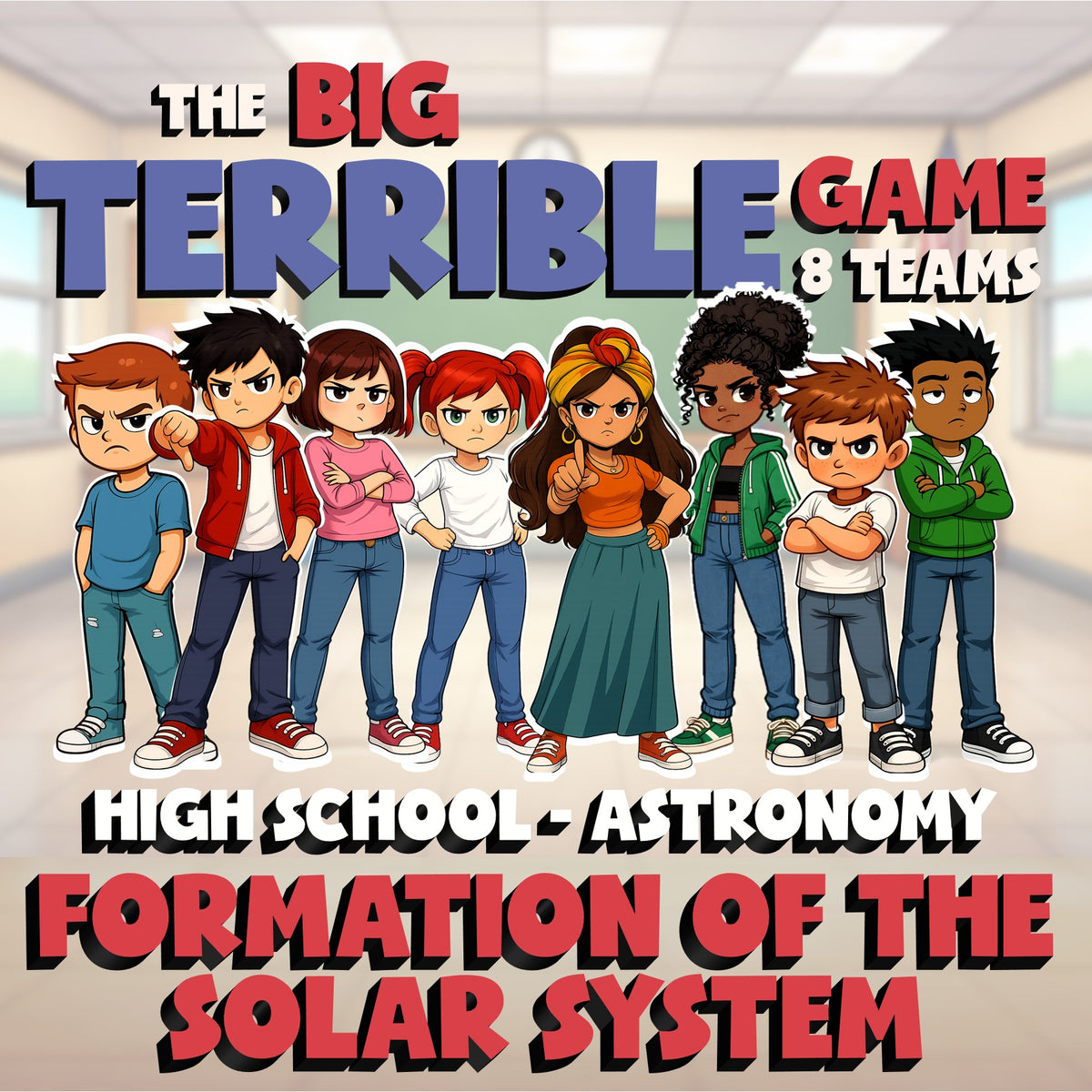 Formation of the Solar System BIG TERRIBLE GAME - Astronomy Science Review