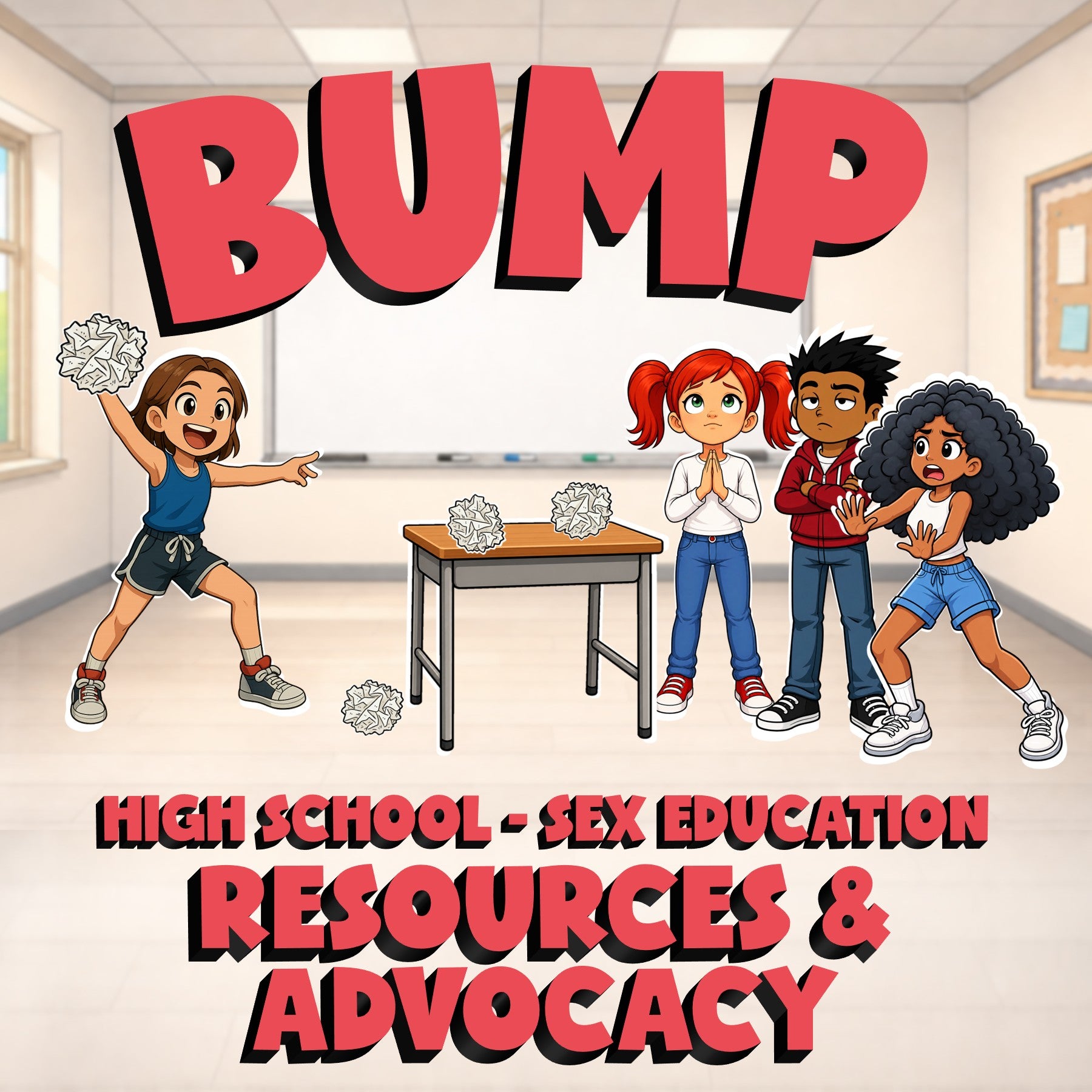 Resources & Advocacy BUMP Game - No Prep High School Sex Education Review