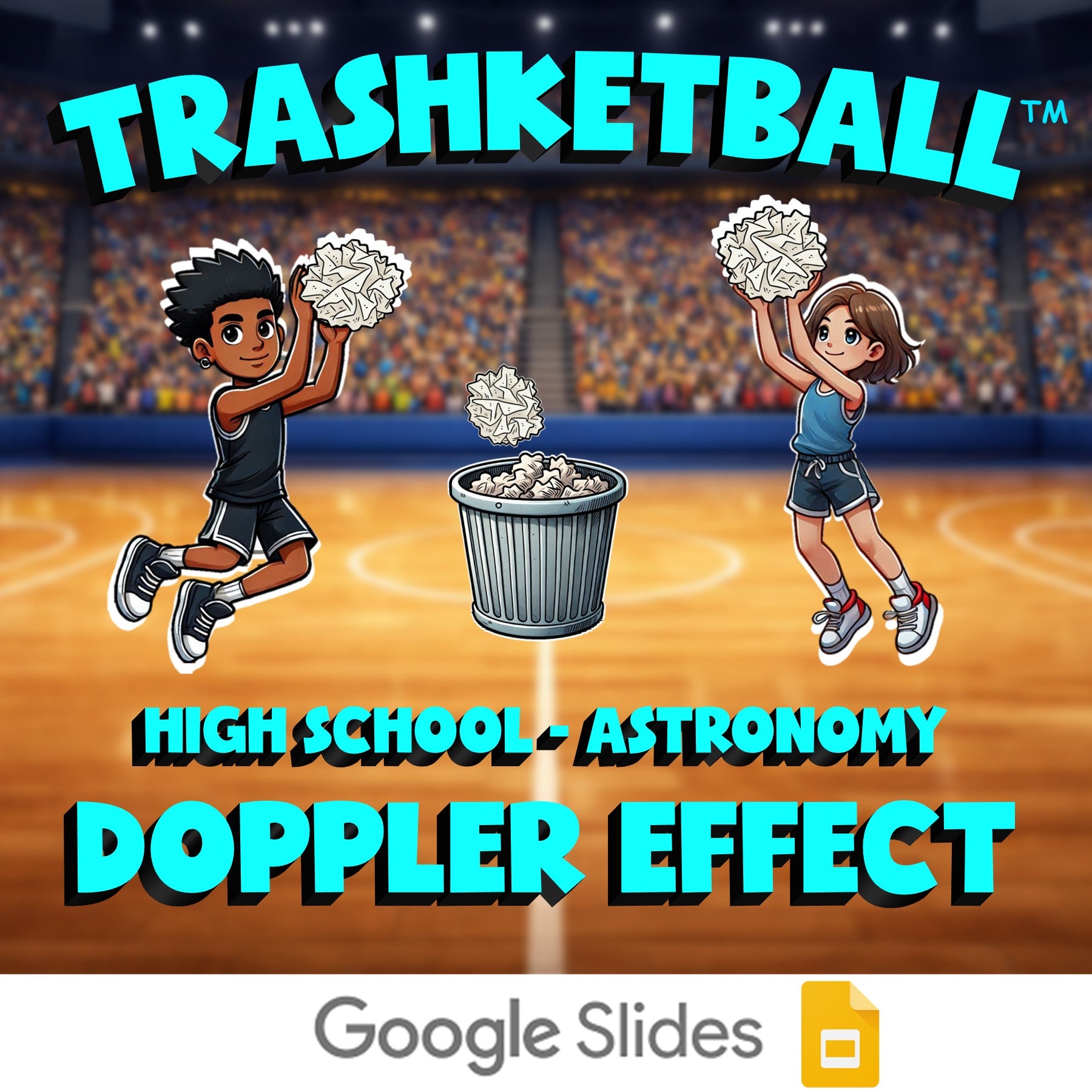 Doppler Effect TRASHKETBALL Science Game - No Prep Astronomy Review Activity