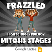 Mitosis Stages FRAZZLED Science Game - No Prep Biology Review Activity