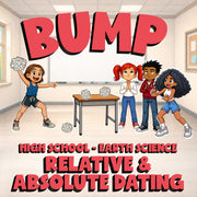 Relative & Absolute Dating BUMP Game - No Prep Earth Science Review Activity