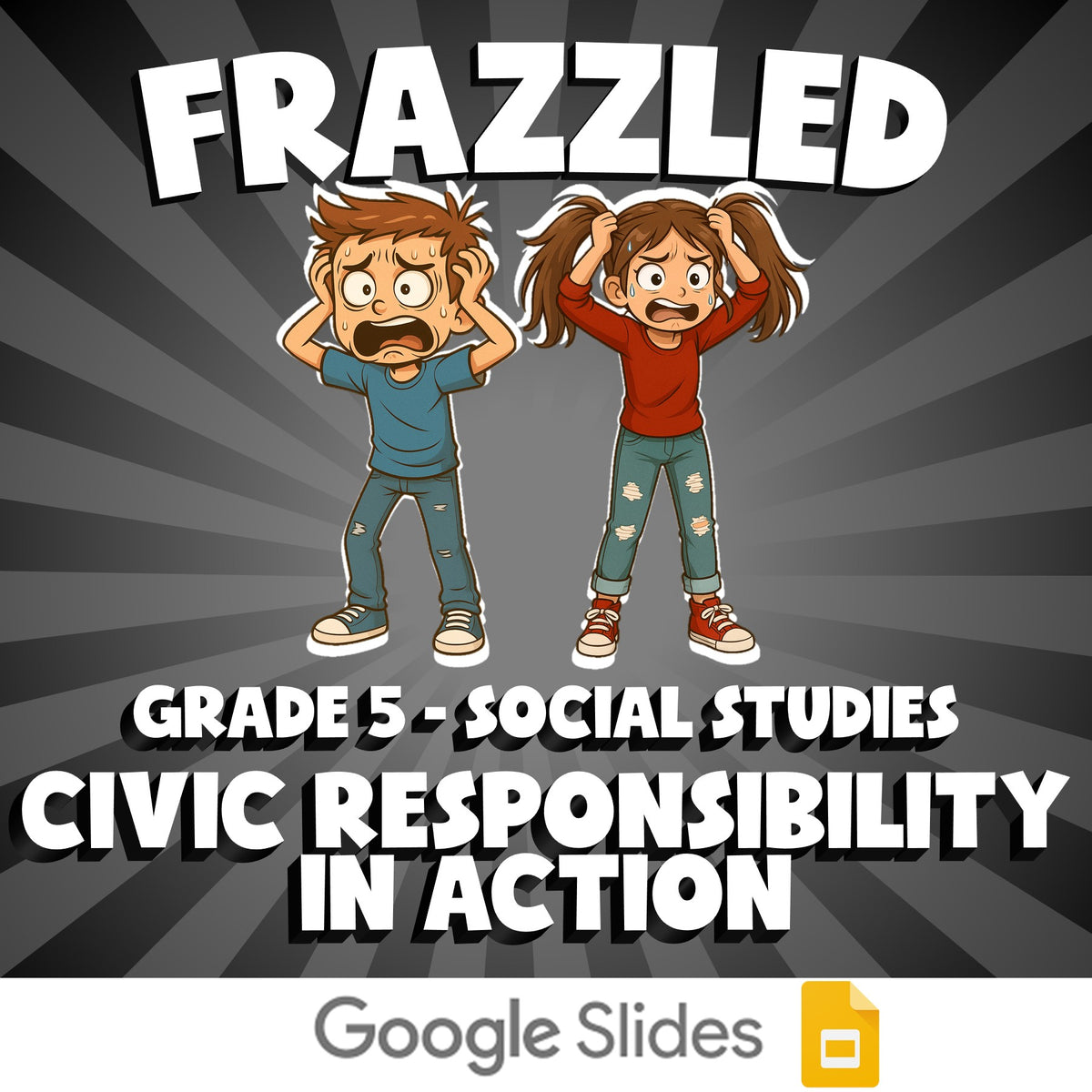Civic Responsibility in Action FRAZZLED Socials Game - No Prep Grade 5 Review
