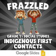 Indigenous First Contacts FRAZZLED Socials Game - No Prep Grade 7 Review
