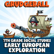 Early European Exploration GRUDGEBALL Socials Game - No Prep Grade 7 Review