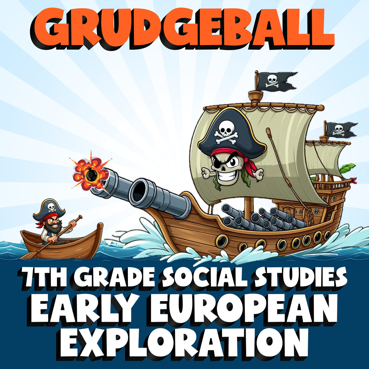 Early European Exploration GRUDGEBALL Socials Game - No Prep Grade 7 Review