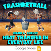 Heat Transfer in Everyday Life TRASHKETBALL Science Game - No Prep Grade 6