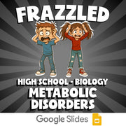 Metabolic Disorders FRAZZLED Science Game - No Prep Biology Review Activity