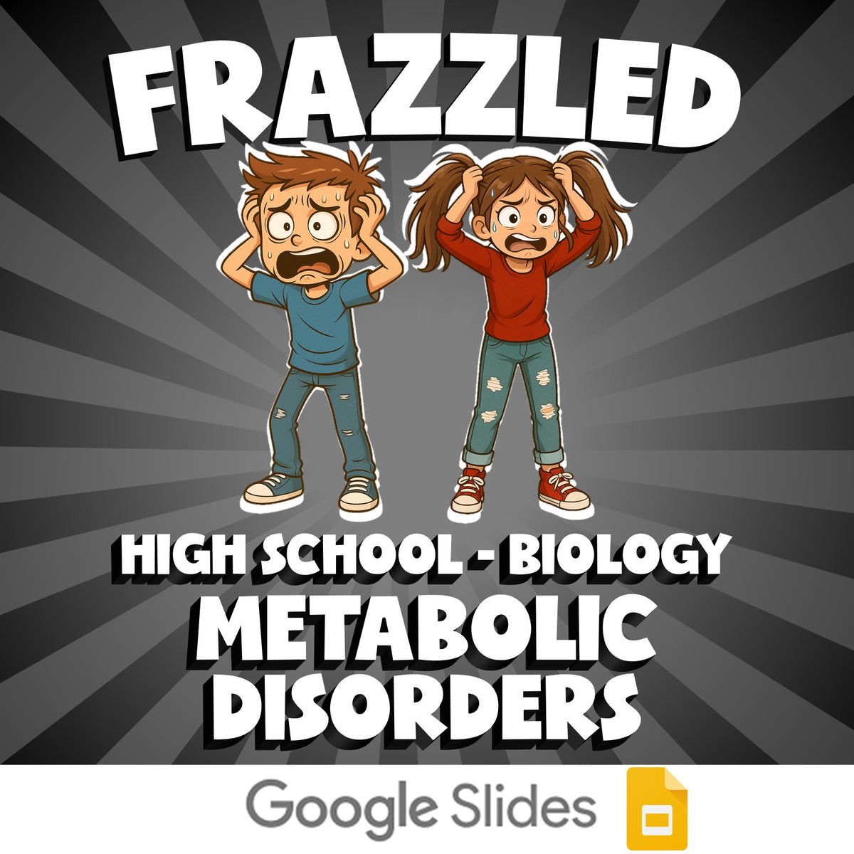 Metabolic Disorders FRAZZLED Science Game - No Prep Biology Review Activity