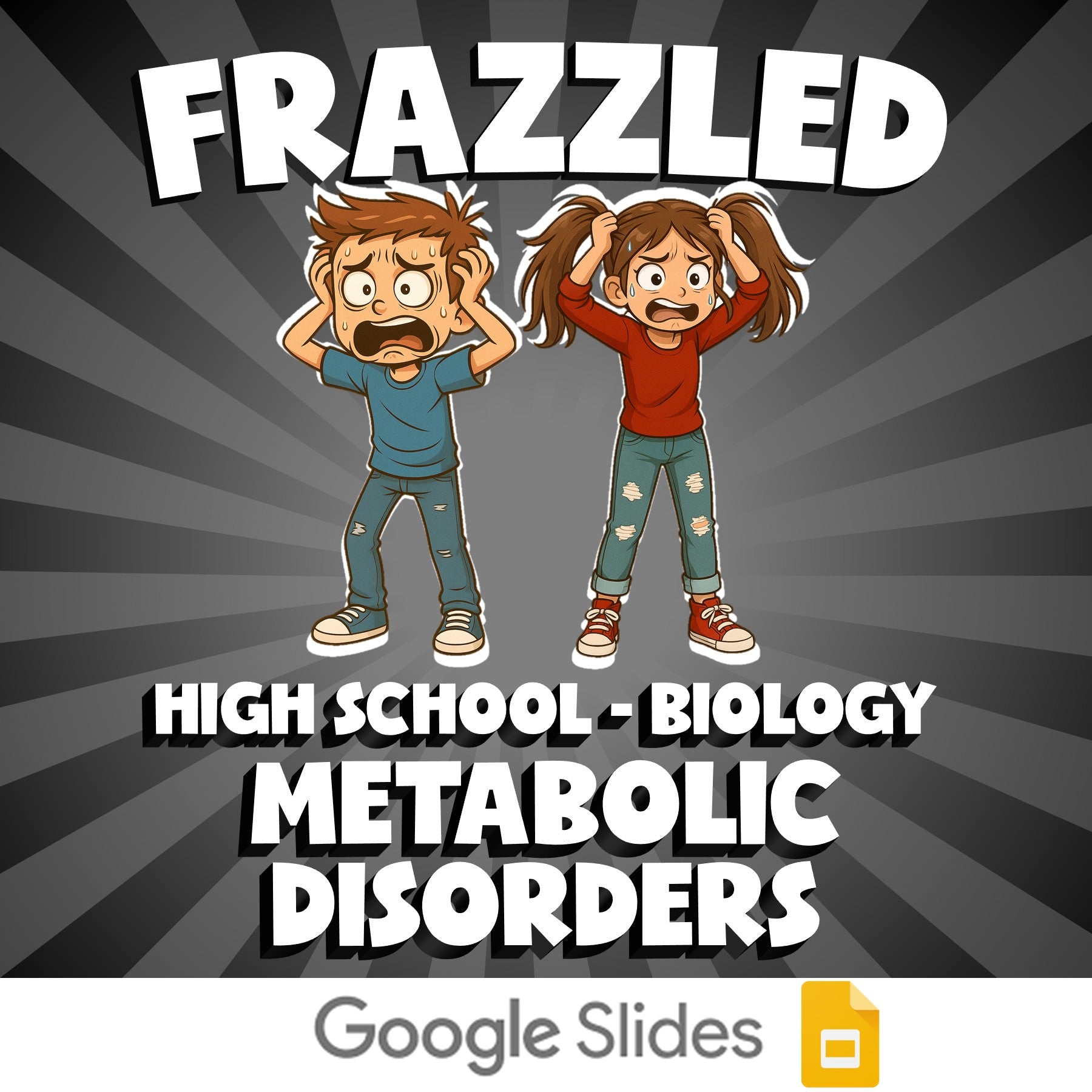 Metabolic Disorders FRAZZLED Science Game - No Prep Biology Review Activity