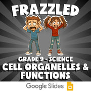 Cell Organelles & Functions FRAZZLED Science Game - No Prep Grade 9 Review