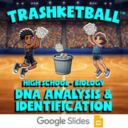 DNA Analysis & Identification TRASHKETBALL Science Game - No Prep Biology Review