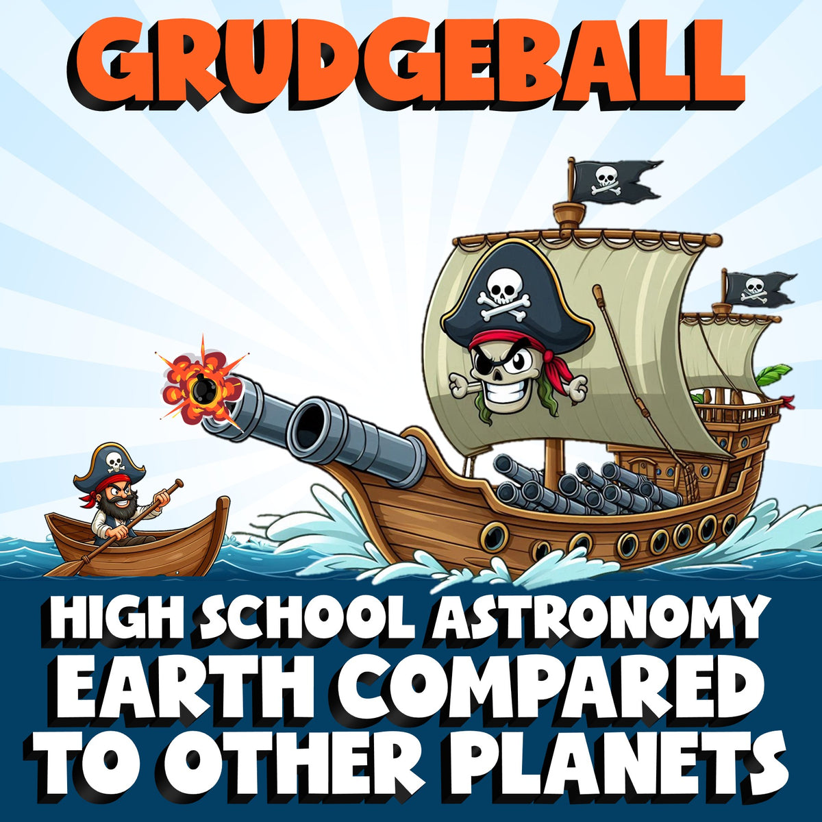 Earth Compared to Other Planets GRUDGEBALL Science Game - No Prep Astronomy