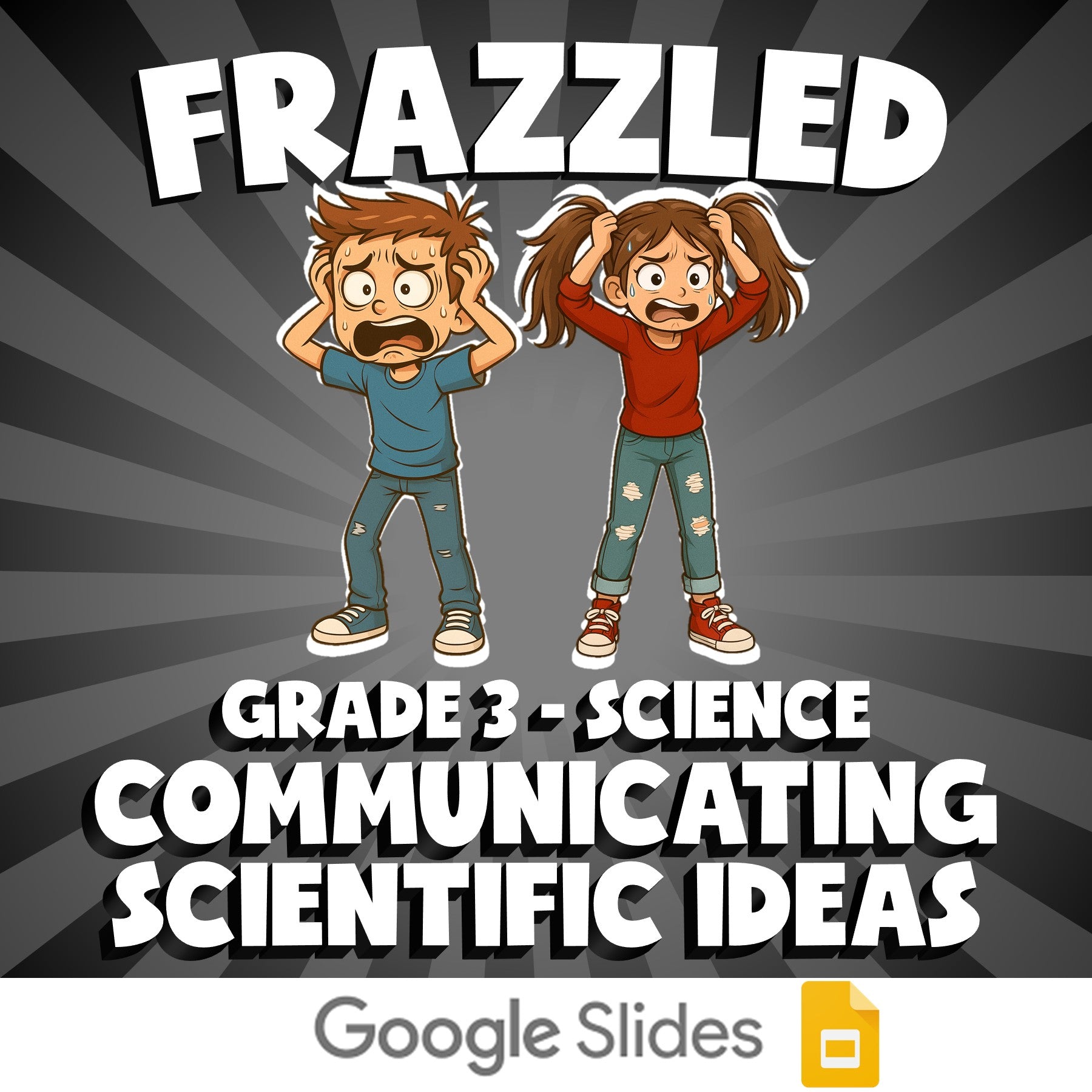 Communicating Scientific Ideas FRAZZLED Science Game - No Prep Grade 3 Review
