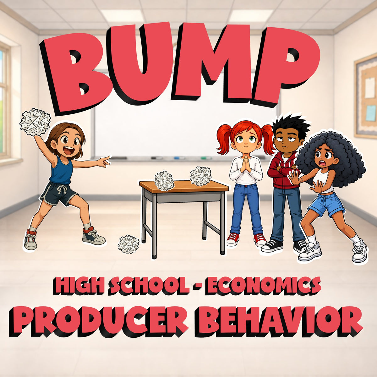 Producer Behavior BUMP Economics Game - No Prep Review Activity