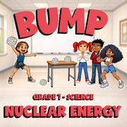 Nuclear Energy BUMP Science Game - No Prep Grade 7 Review Activity