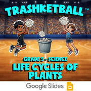 Life Cycles of Plants TRASHKETBALL Science Game - No Prep Grade 5 Review