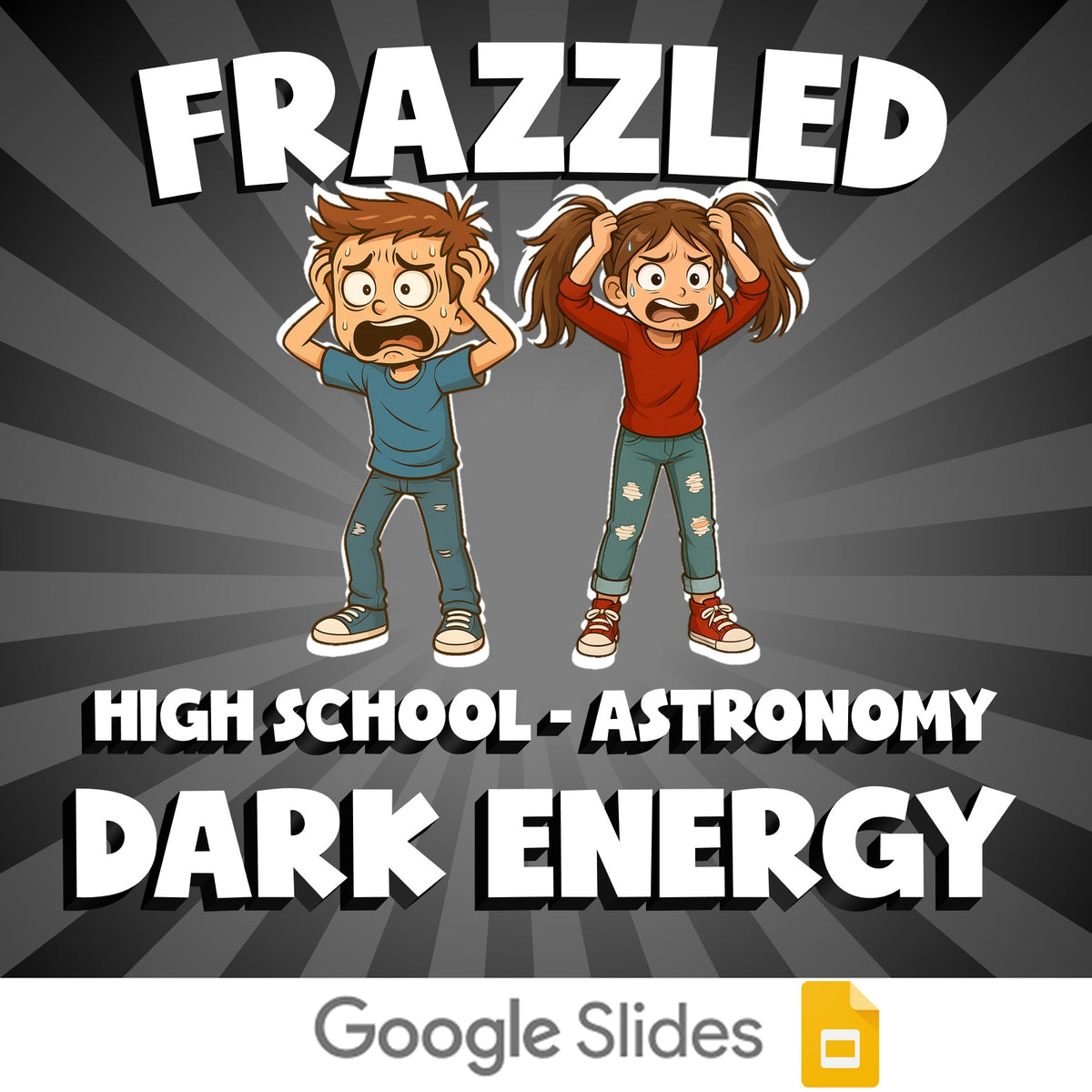 Dark Energy FRAZZLED Science Game - No Prep Astronomy Review Activity