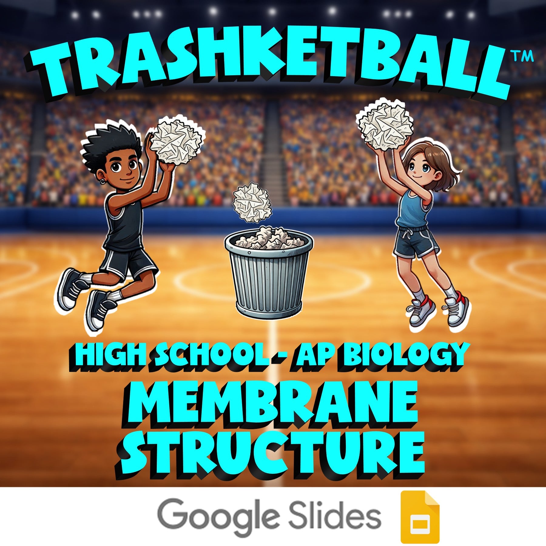 Membrane Structure TRASHKETBALL Science Game - No Prep AP Biology Review