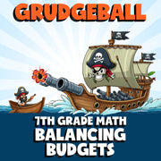 Balancing Budgets GRUDGEBALL Math Game - No Prep Grade 7 Review Activity