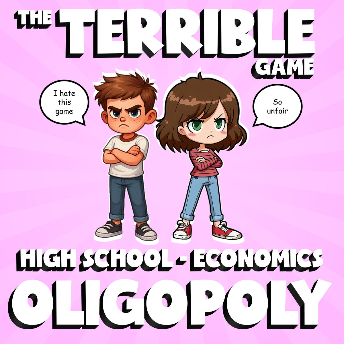 Oligopoly THE TERRIBLE GAME - No Prep Economics Review Activity