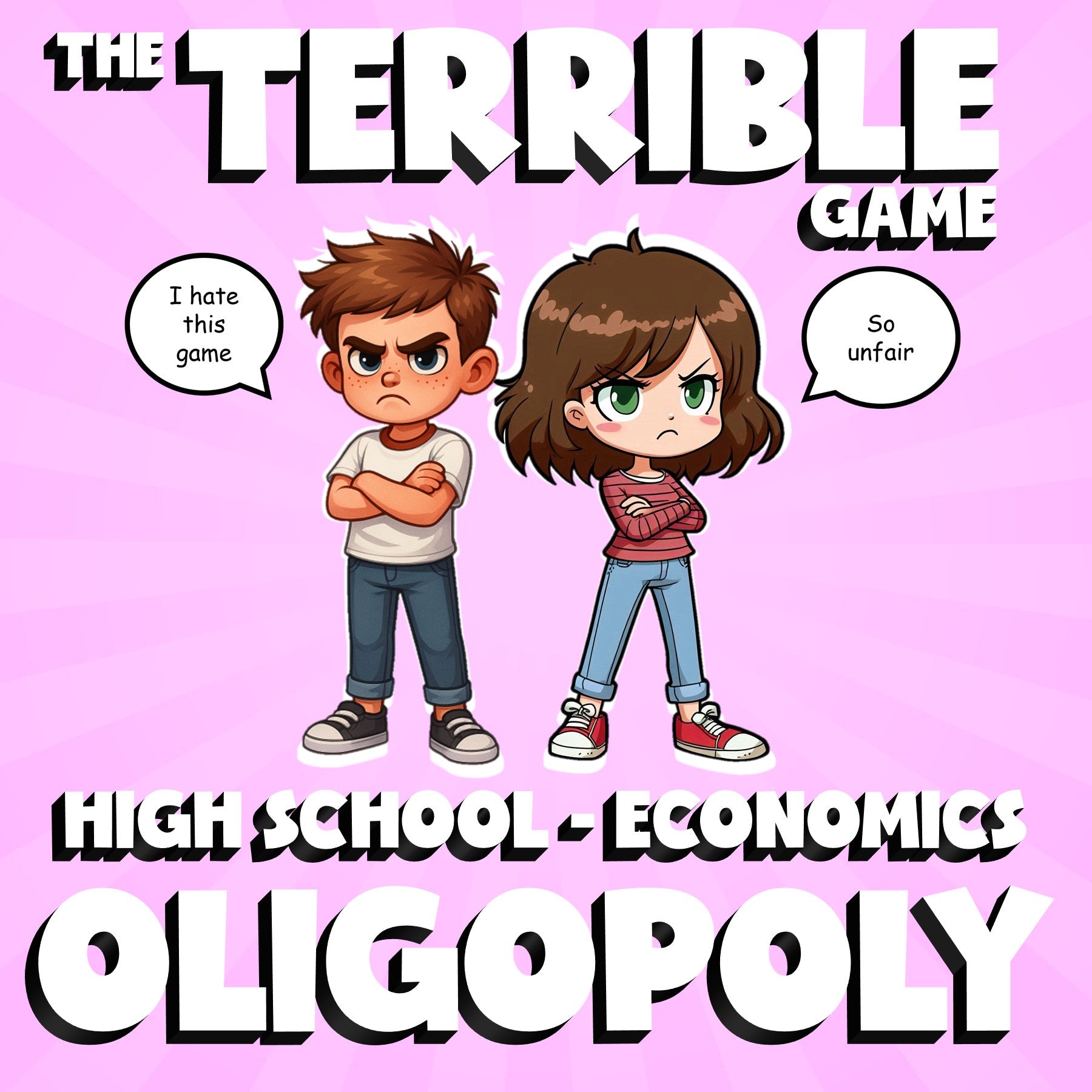 Oligopoly THE TERRIBLE GAME - No Prep Economics Review Activity