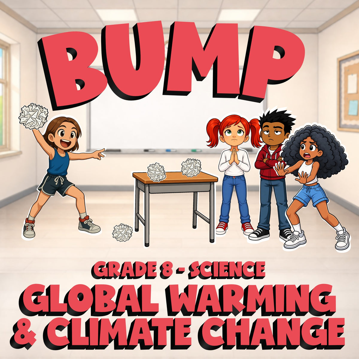 Global Warming & Climate Change BUMP Science Game - No Prep Grade 8 Review