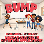 Macromolecules in Nutrition Applications BUMP Science Game - No Prep AP Biology