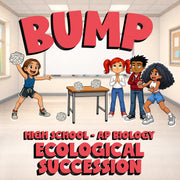Ecological Succession BUMP Science Game - No Prep AP Biology Review Activity