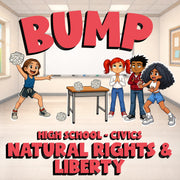 Natural Rights & Liberty BUMP Civics Game - No Prep Review Activity