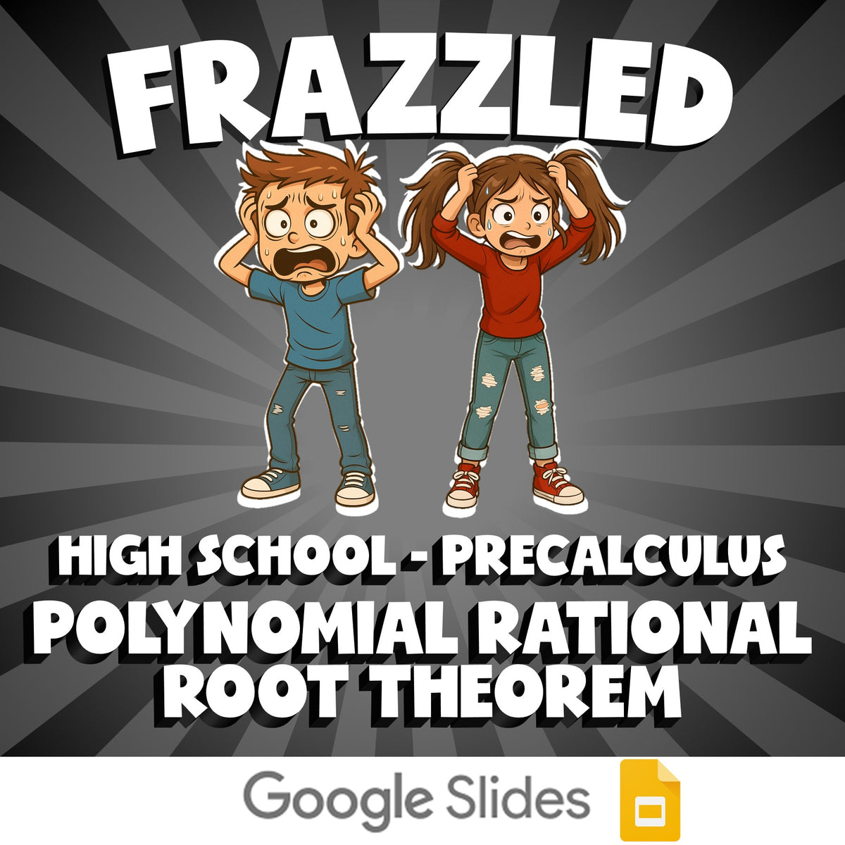 Polynomial Rational Root Theorem FRAZZLED Math Game - No Prep PreCalculus Review