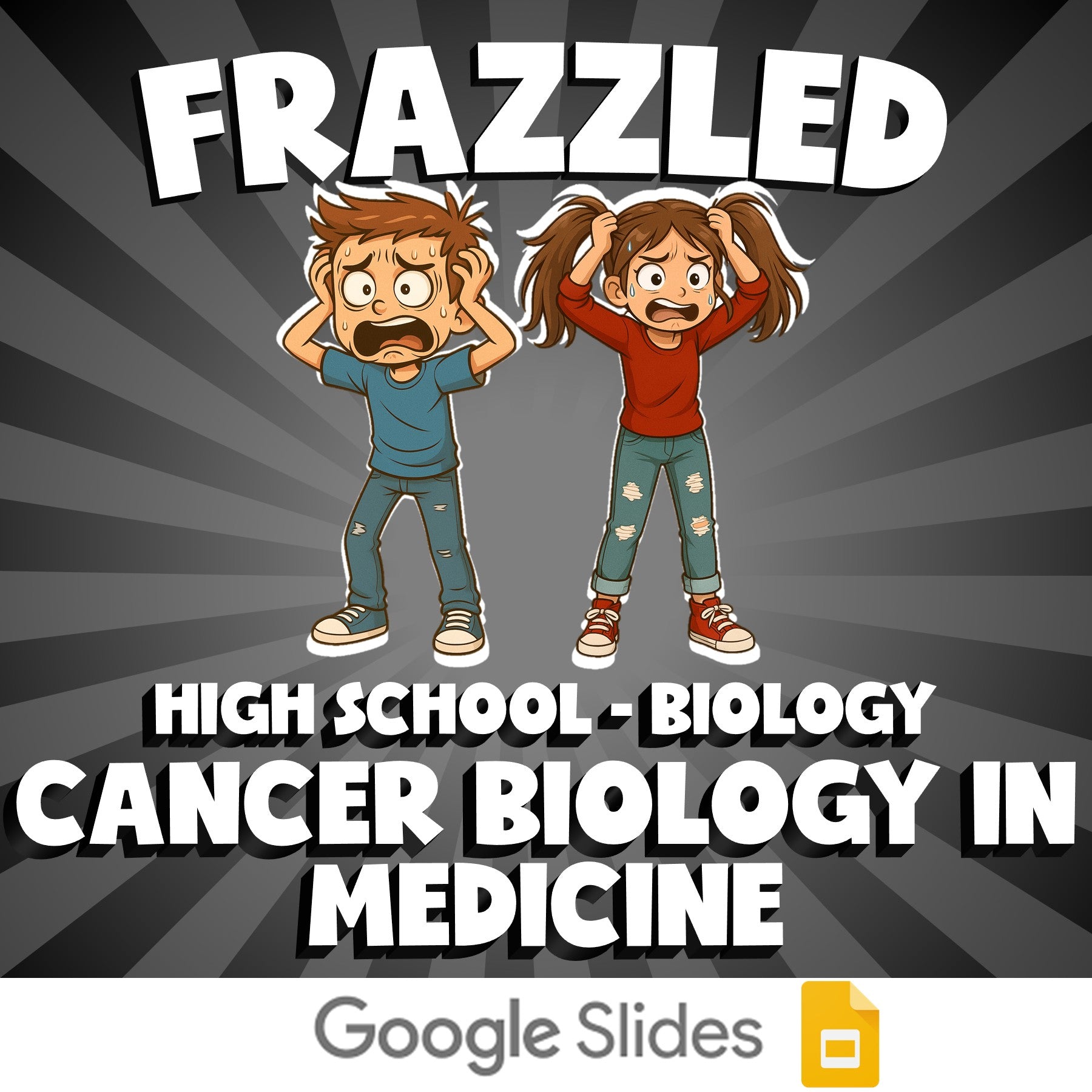 Cancer Biology in Medicine FRAZZLED Science Game - No Prep Biology Review