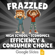 Efficiency & Consumer Choice FRAZZLED Economics Game - No Prep Review Activity