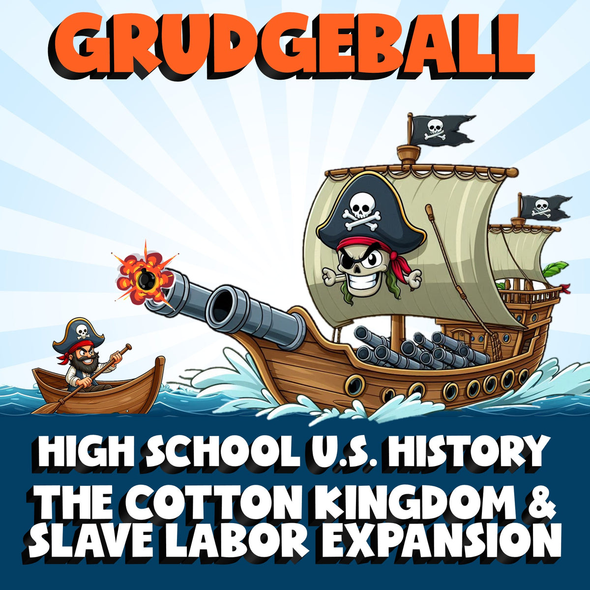The Cotton Kingdom & Slave Labor Expansion GRUDGEBALL U.S. History Game