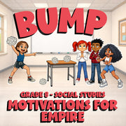 Motivations for Empire BUMP Socials Game - No Prep Grade 8 Review Activity