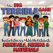 Minerals, Mining & Materials BIG TERRIBLE GAME - No Prep Earth Science Review