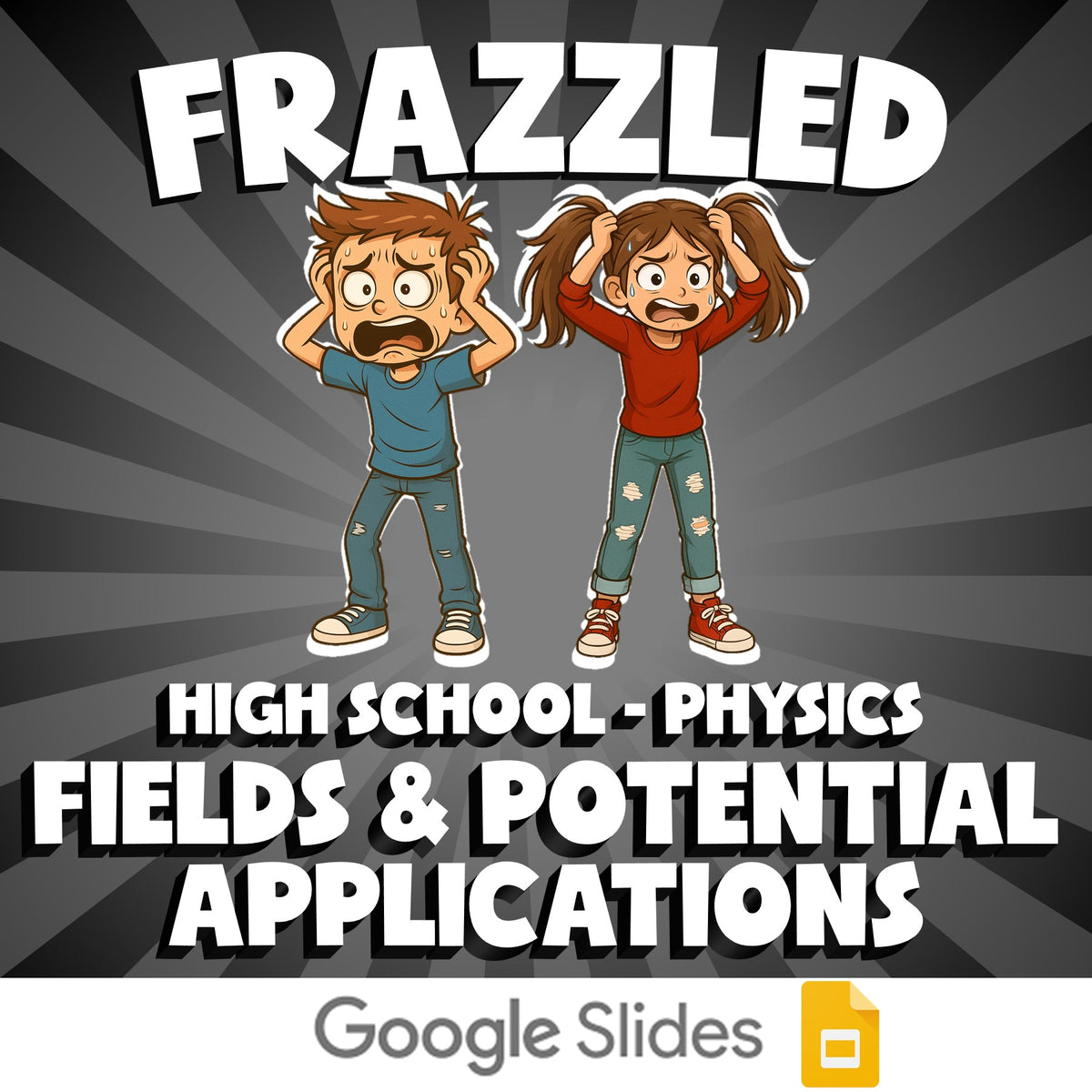 Fields & Potential Applications FRAZZLED Science Game - No Prep Physics Review