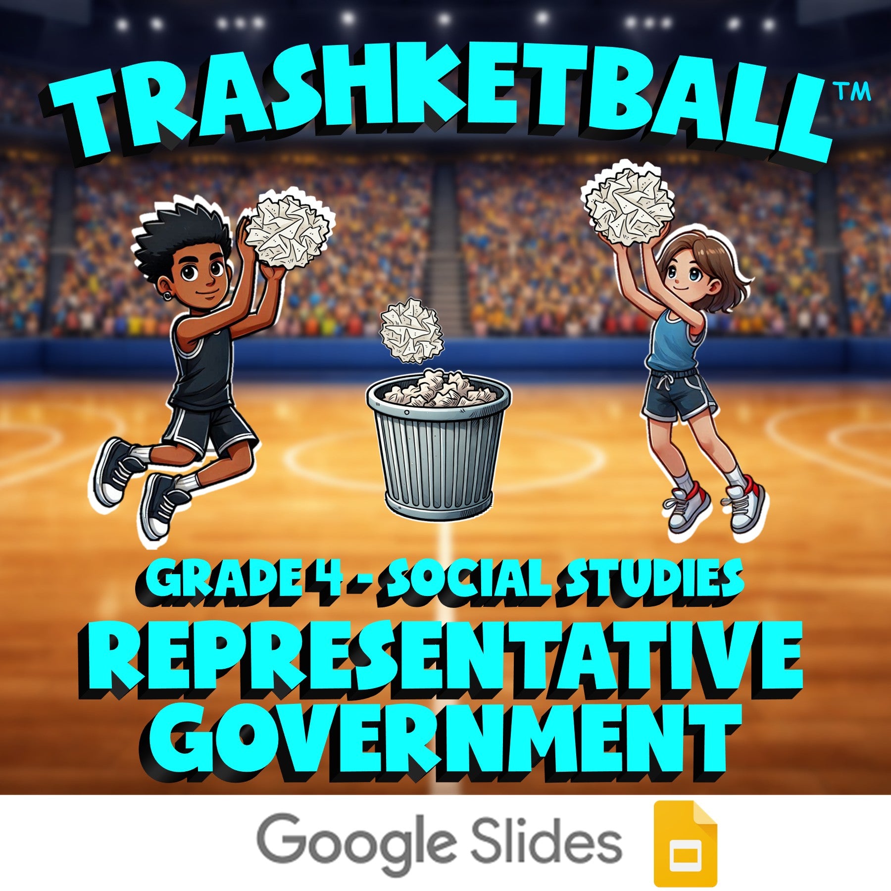 Representative Government TRASHKETBALL Socials Game - No Prep Grade 4 Review