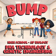 DNA Technology & Genetic Engineering BUMP Science Game - No Prep AP Biology