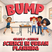 Science in Urban Planning BUMP Science Game - No Prep Grade 9 Review Activity