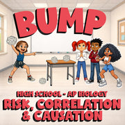 Risk, Correlation & Causation BUMP Science Game - No Prep AP Biology Review