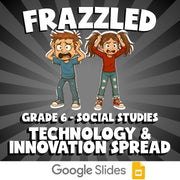 Technology & Innovation Spread FRAZZLED Socials Game - No Prep Grade 6 Review