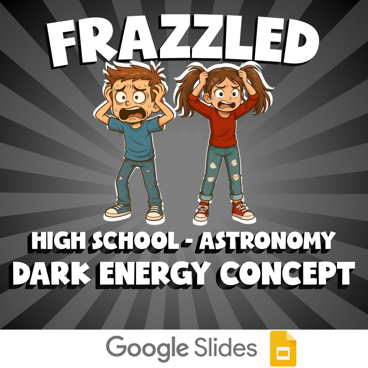 Dark Energy Concept FRAZZLED Science Game - No Prep Astronomy Review Activity