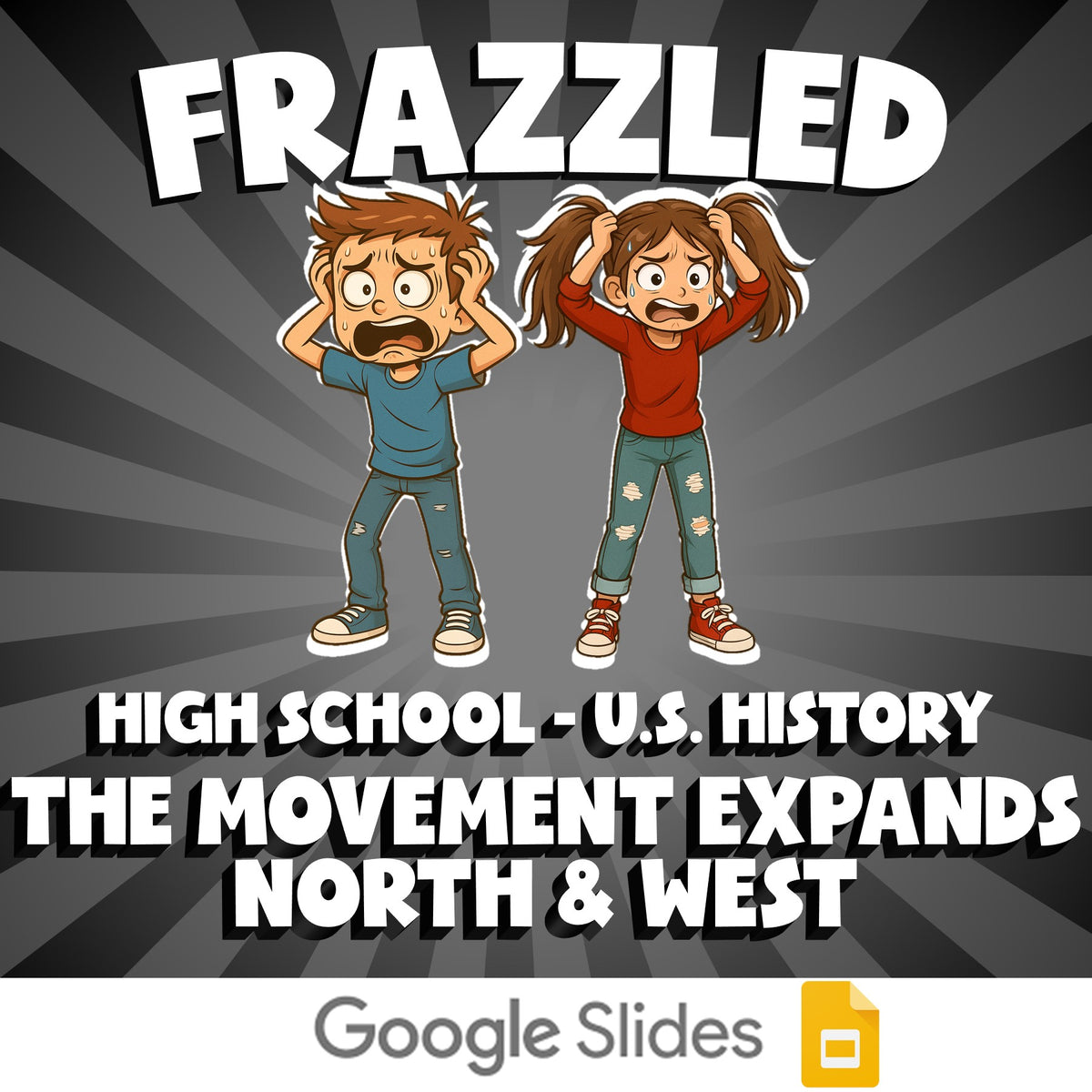The Movement Expands North & West FRAZZLED U.S. History Game - No Prep Review