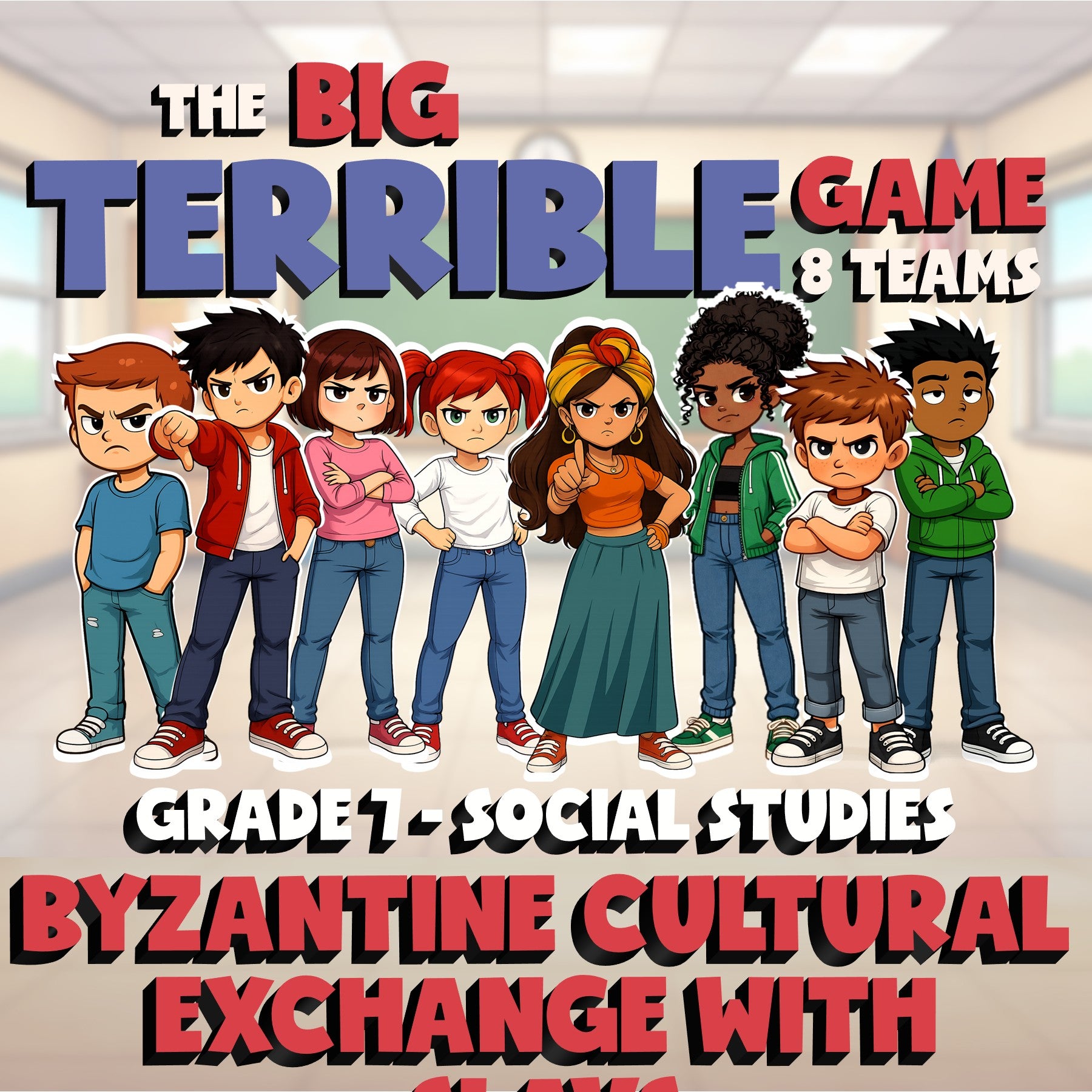 Byzantine Cultural Exchange with Slavs BIG TERRIBLE GAME - Grade 7 Socials