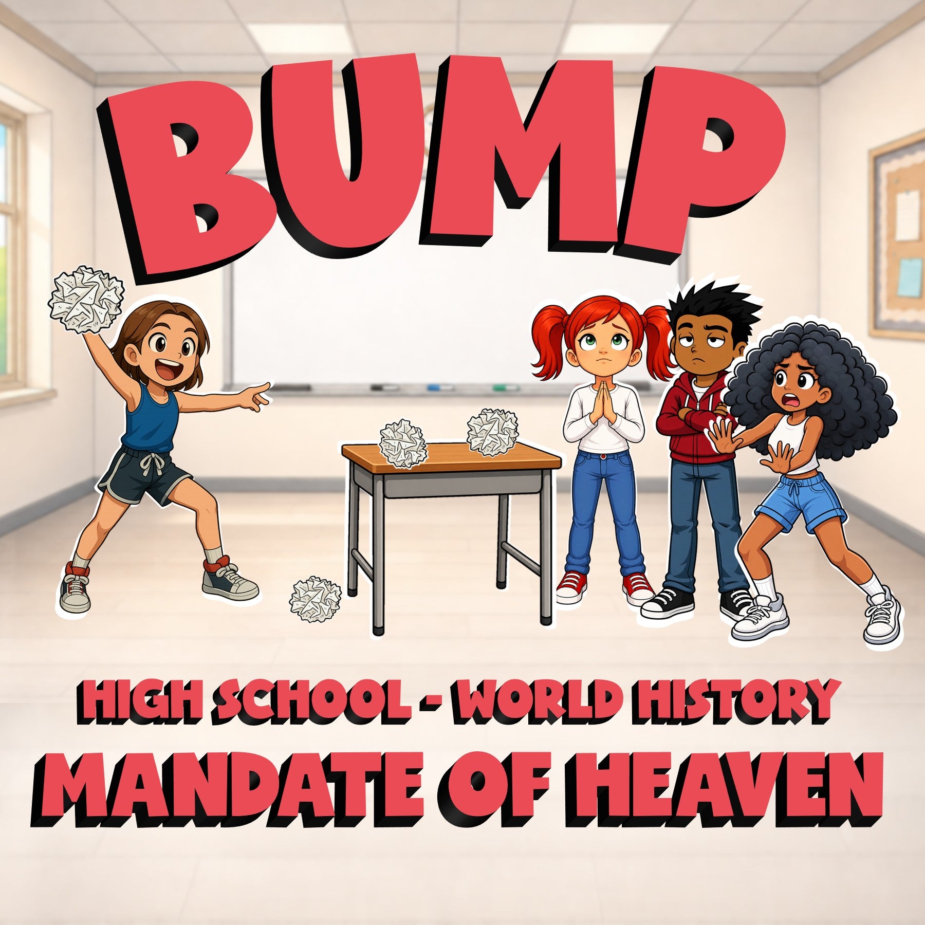 Mandate of Heaven BUMP Game - No Prep World History Review Activity