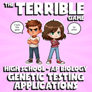 Genetic Testing Applications THE TERRIBLE GAME - AP Biology Science Review