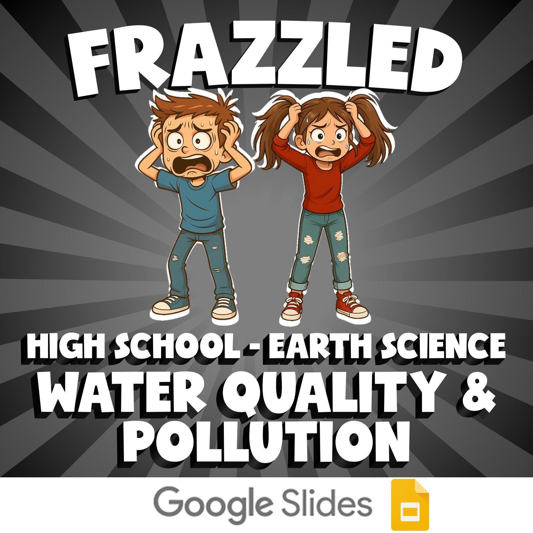 Water Quality & Pollution FRAZZLED Game - No Prep Earth Science Review Activity